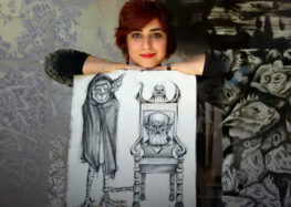 Target on Her Back: Tortured Woman Cartoonist in Iran Must Be Released from Prison   