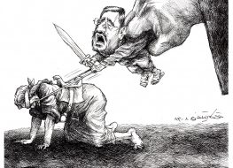 Cartoon 99: Judge Mortazavi and the Judiciary