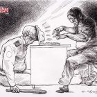 Cartoon 174: Surfing the Web in Iran