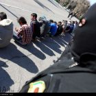 Tehran Police Publicly Parade 123 Theft Suspects