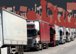 Iran’s Truck Drivers’ Strike Sweeps 163 Cities, Dozens Arrested