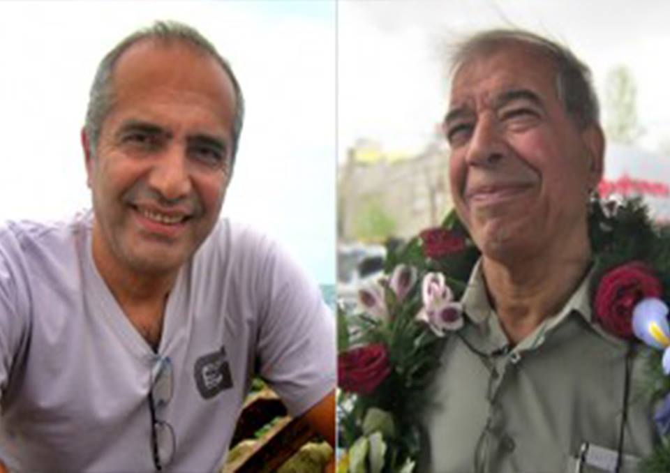 Tehran-based trade union activists Ebrahim Madadi (right) and Davoud Razavi have both been sentenced to five years in prison for engaging in peaceful activism.