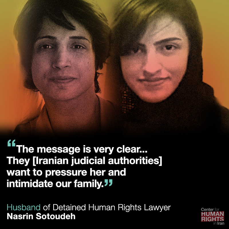 Critical Deterioration in Nasrin Sotoudeh’s Health as Hunger Strike ...