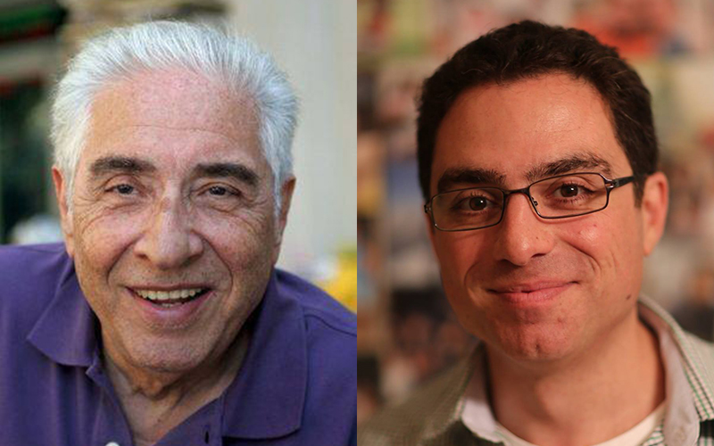 Iranian-American citizens imprisoned in Iran include 80-year-old Baquer Namazi (left), and his son Siamak.
