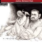 Cartoon 54: Justice, Mortazavi Style