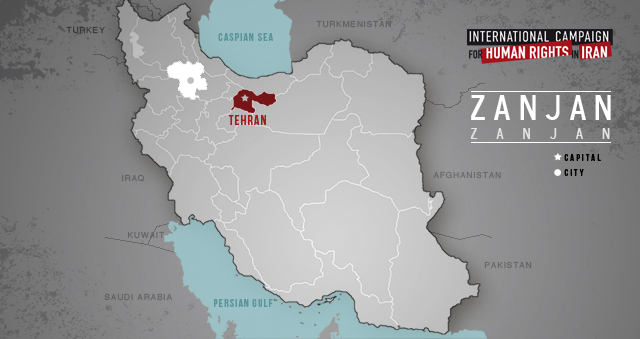 Zanjan-map