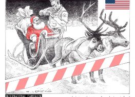 Cartoon 132: Santa and the New Visa Waiver Restrictions